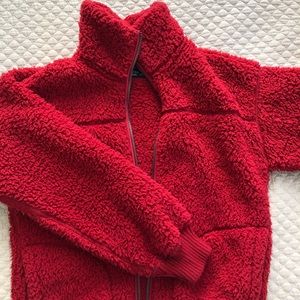 A&F Sherpa Fleece Jacket